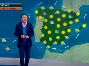 La previsión del tiempo 25-11-2011