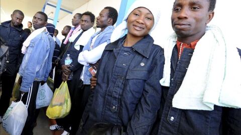 Inmigrantes en Espa&ntilde;a