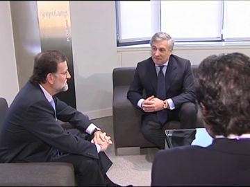 Mariano Rajoy y Antonio Tajani