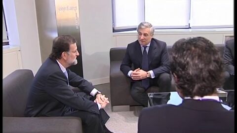 Mariano Rajoy y Antonio Tajani