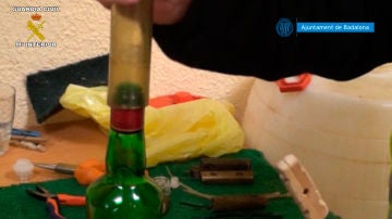 Desmantelan un laboratorio ilegal de rellenado de bebidas