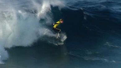 La costa de Gáldar es el escenario del campeonato del mundo de bodyboard