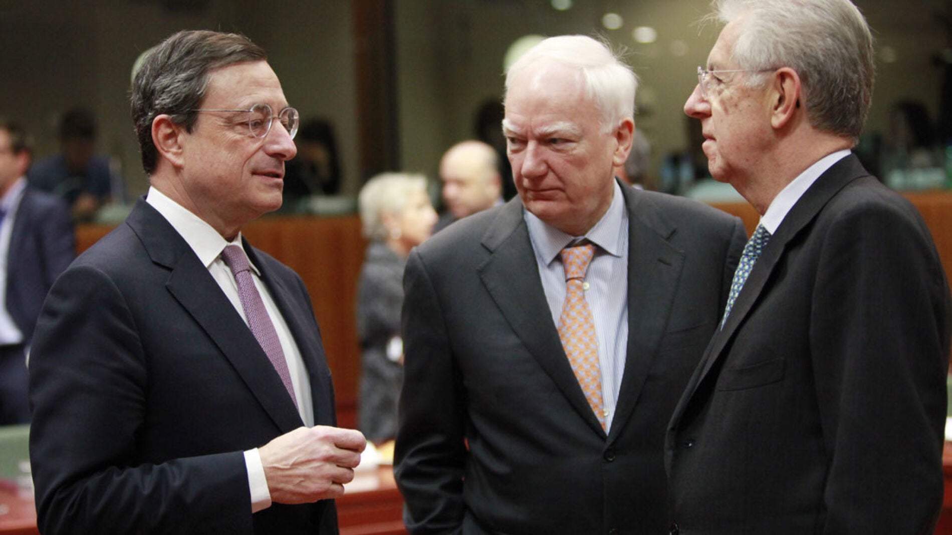 Mario Draghi, presidente del BCE