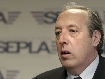 Justo Peral, presidente de la sección sindical del SEPLA-Iberia Justo Peral, presidente de la sección sindical del SEPLA-Iberia