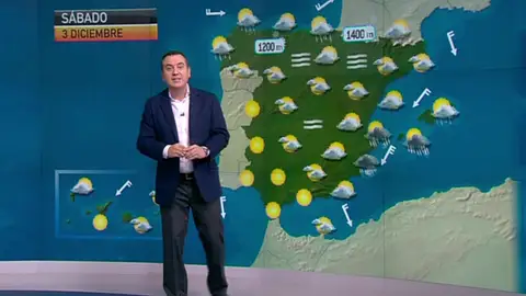 La previsión del tiempo (02-12-11) Noche La previsión del tiempo (02-12-11) Noche
