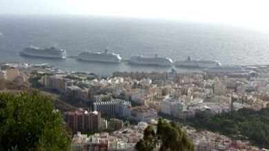 Récord de cruceros en Santa Cruz