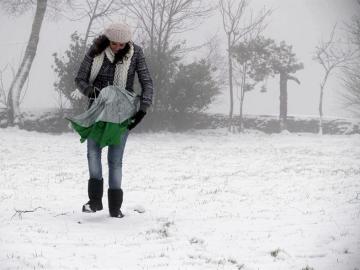 Nieve en Huesca