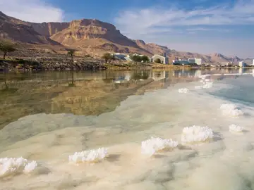 El Mar Muerto en Jordania El Mar Muerto en Jordania