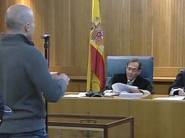 Gurutz Aguirresarobe Pagola, durante el juicio