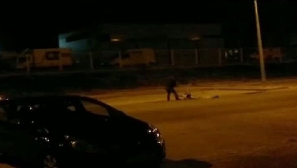 Agresión brutal a una prostituta