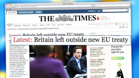 David Cameron ocupa portadas de prensa