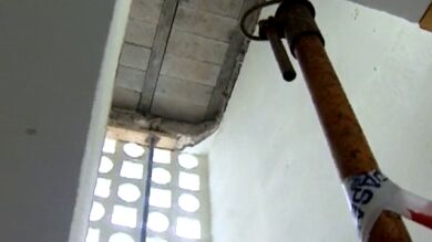 Los vecinos ya están en sus casas