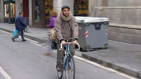 Quitan 4 puntos a un ciclista ebrio que no tiene carn&eacute; 