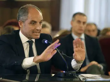 Francisco Camps durante el juicio Francisco Camps durante el juicio