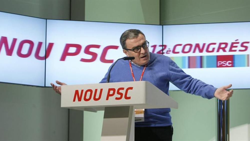  El candidato a primer secretario del PSC, el alcalde de Lleida, Àngel Ros