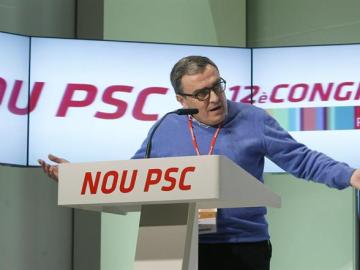  El candidato a primer secretario del PSC, el alcalde de Lleida, Àngel Ros