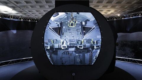 Exposici&oacute;n de la NASA en la Casa de Campo