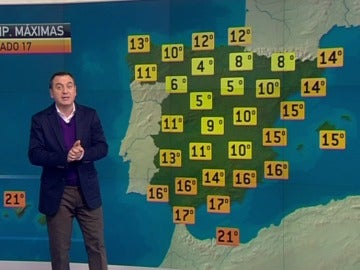 La previsión del tiempo, 16-12-2011 La previsión del tiempo, 16-12-2011