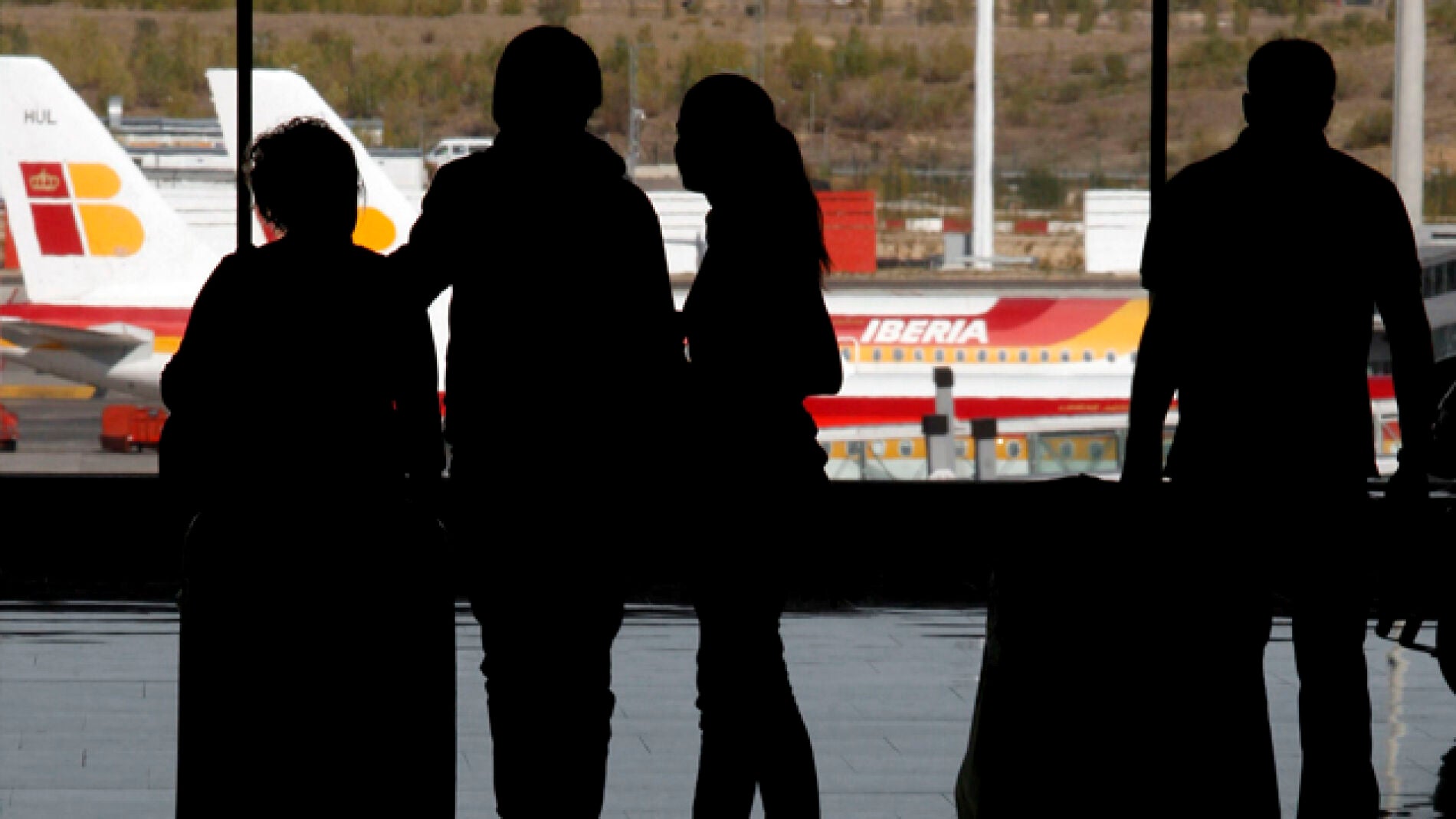 Espera en Barajas
