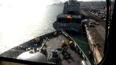 El Rayo, el buque más moderno de la Armada, tendrá base en LP