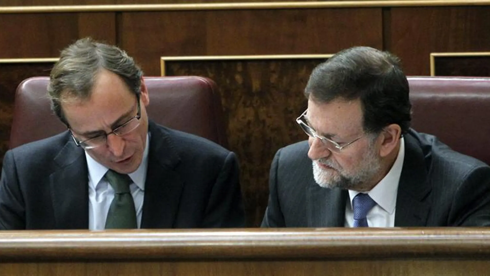 El líder del PP y Mariano Rajoy El líder del PP y Mariano Rajoy