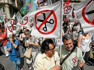 Protestas de los empleados públicos Protestas de los empleados públicos