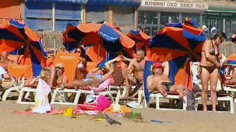 Destino de playa en Navidades