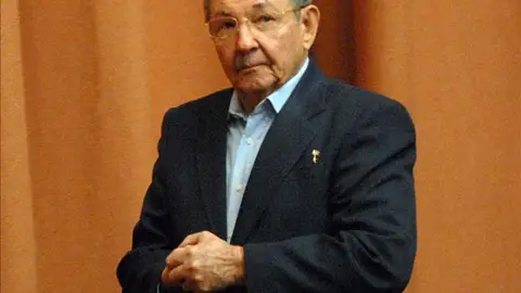 el presidente cubano, Raúl Castro el presidente cubano, Raúl Castro