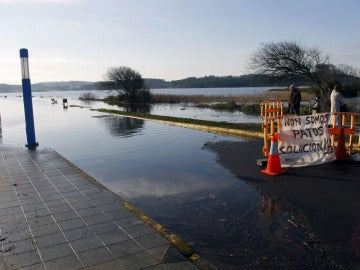 Estado de la laguna de A Frouxeira, en A Coruña