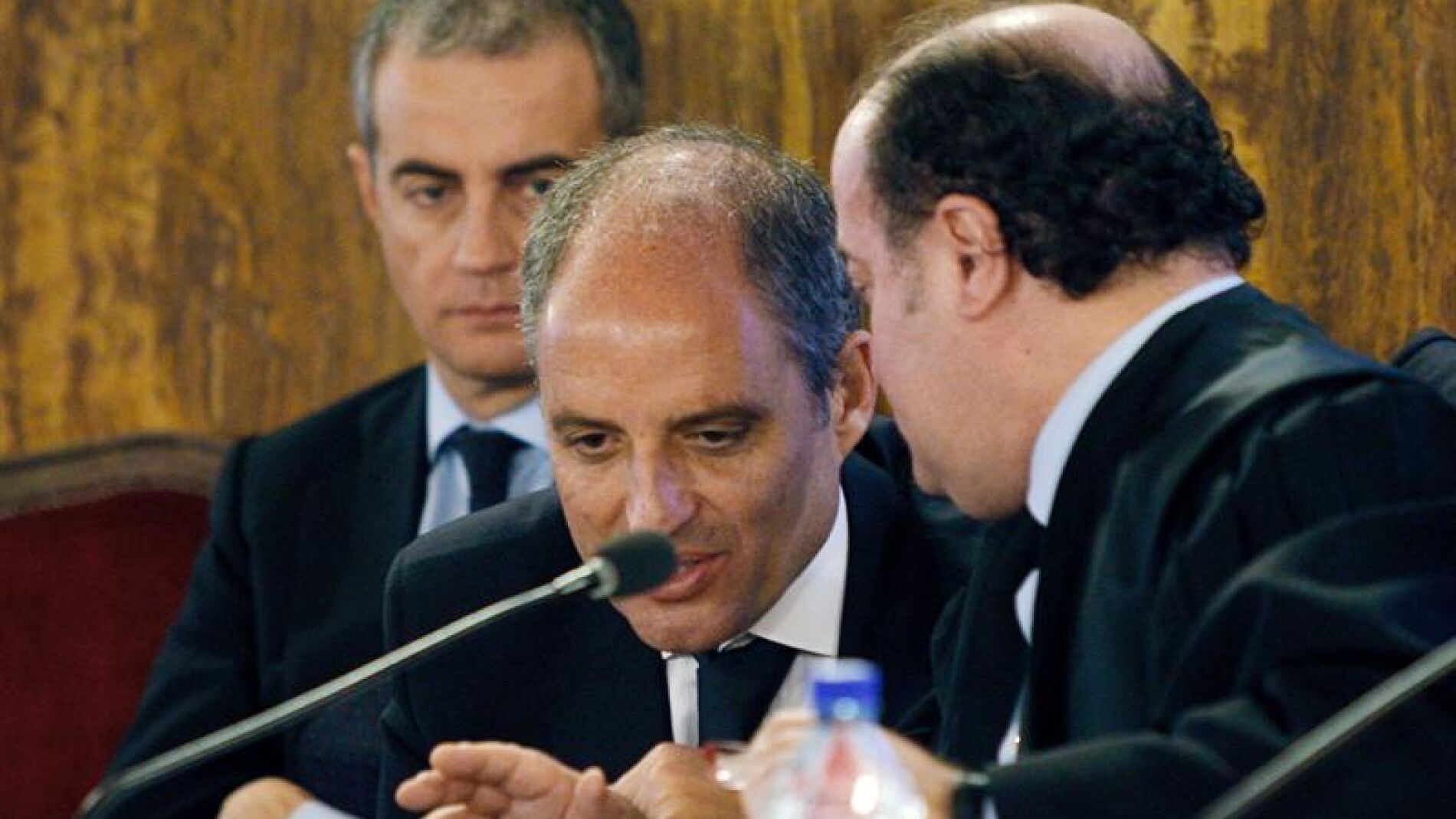 Francisco Camps durante el juicio por el caso de los trajes