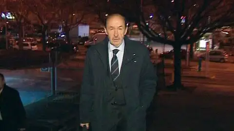 Rubalcaba traza las prioridades de su candidatura Rubalcaba traza las prioridades de su candidatura