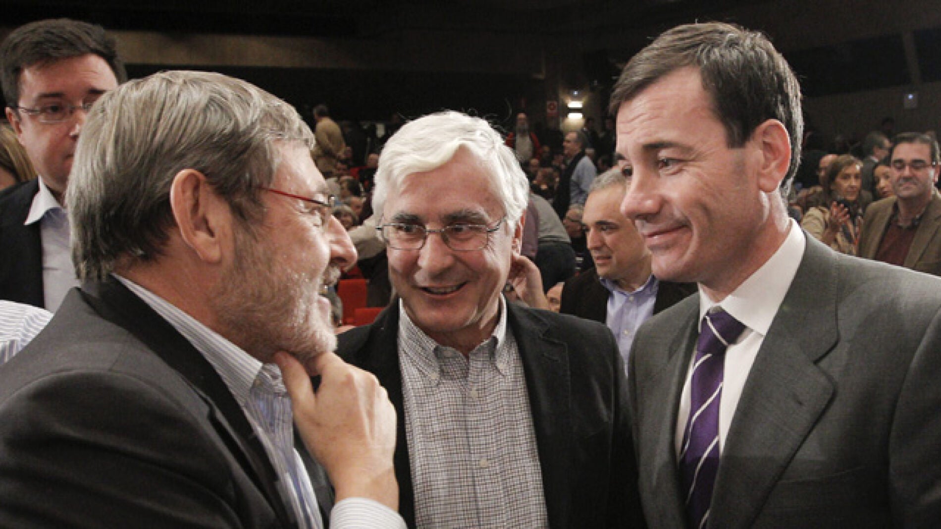 Jaime Lissavetzky, Jos&eacute; Mar&iacute;a Barreda y Tom&aacute;s G&oacute;mez