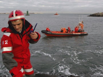 Los Servicios de Salvamento en el puerto de Gijón