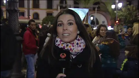 Lepe celebra su particular Nochevieja Lepe celebra su particular Nochevieja