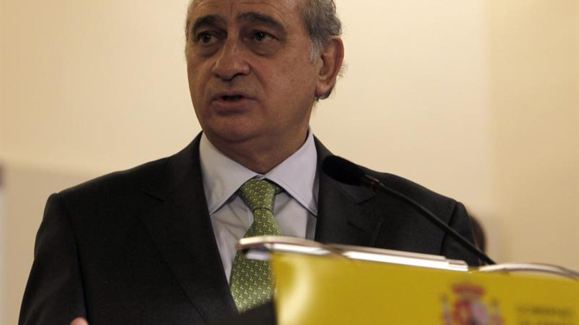 El ministro de Interior, Jorge Fern&aacute;ndez D&iacute;az
