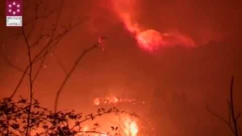 Incendio en Castell&oacute;n