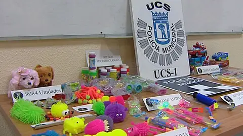 Juguetes decomisados que incumplen la normativa Juguetes decomisados que incumplen la normativa