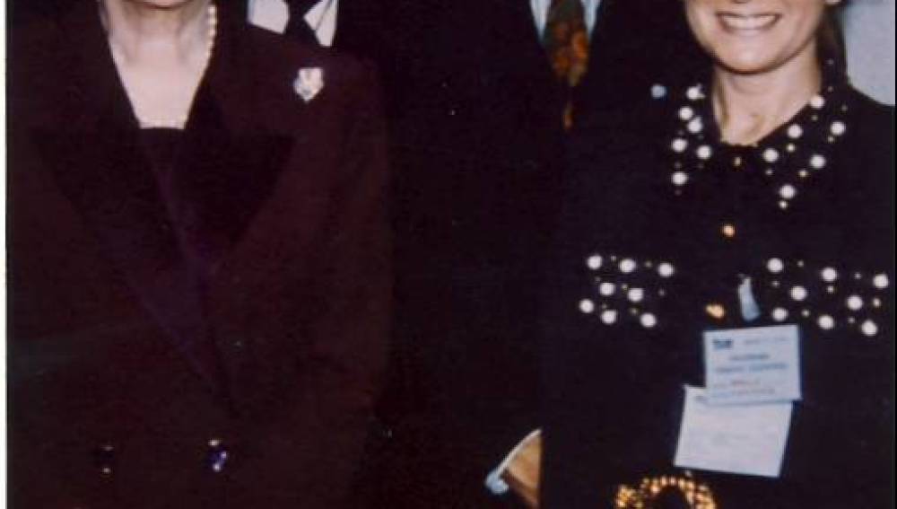 Margaret Thatcher y Amalia Enríquez