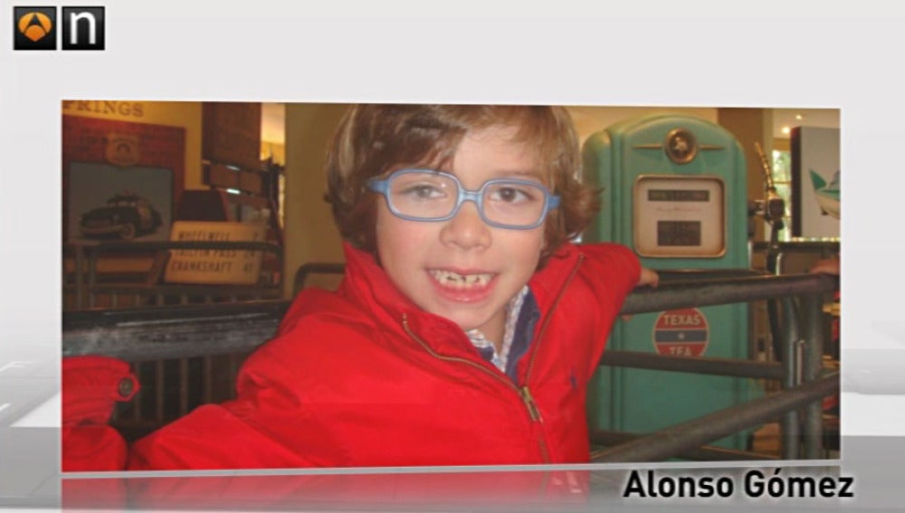 Alonso Gómez, el niño que falleció en la operación
