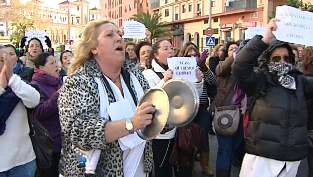 Protestas en Jerez