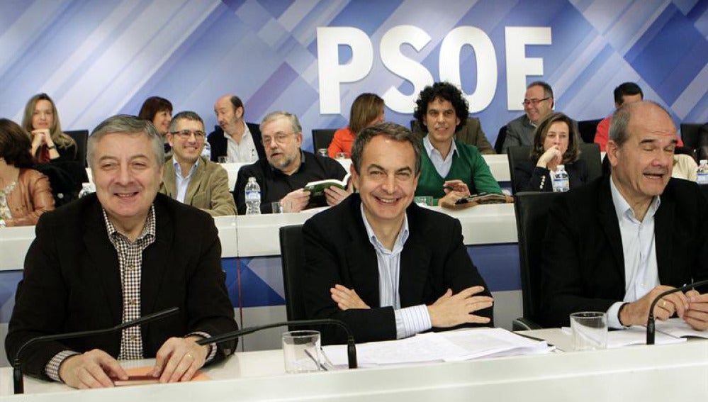Zapatero en el Comité Federal del PSOE