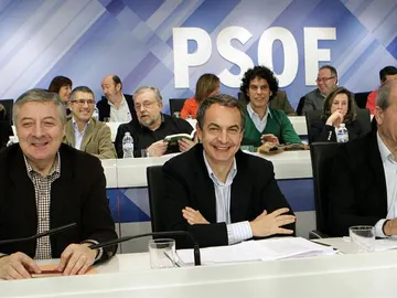 Zapatero en el Comité Federal del PSOE Zapatero en el Comité Federal del PSOE
