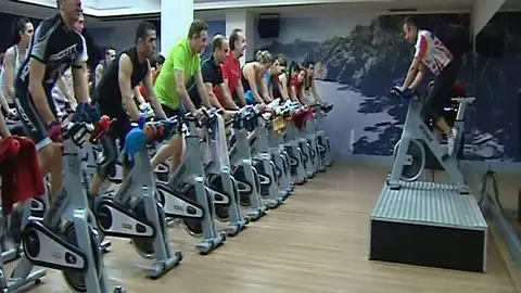 Clase de spinning Clase de spinning