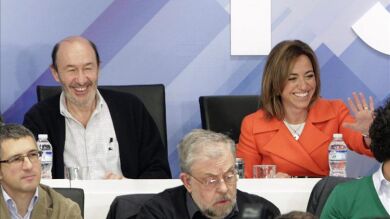 Rubalcaba dice que él es mejor y Chacón contesta que lo decidan los militantes 