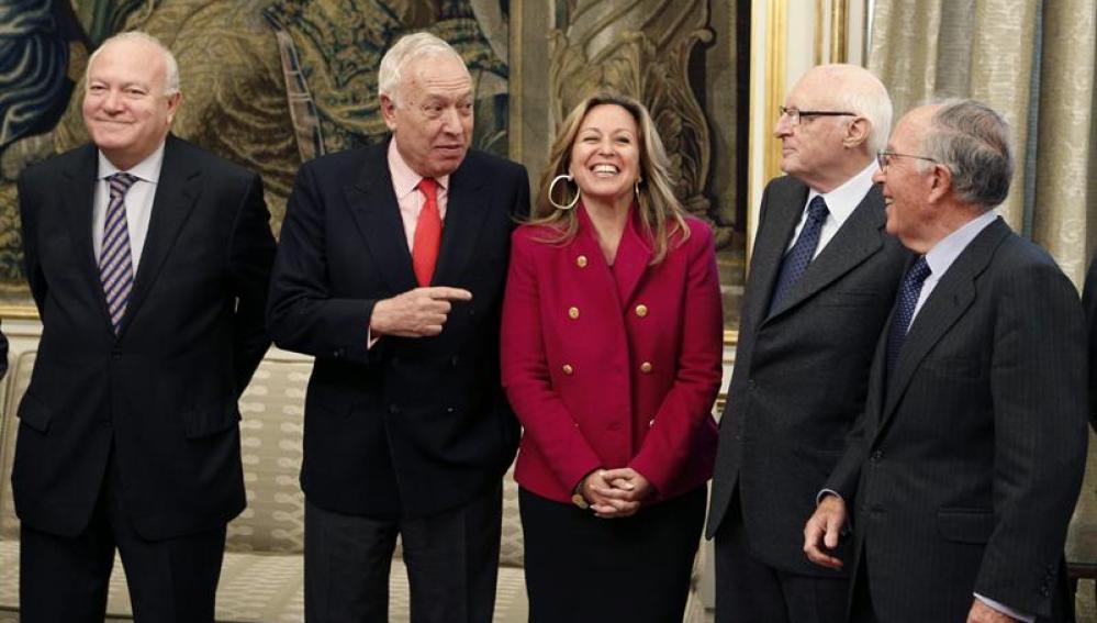 Reunión de Margallo con los exministros de exteriores