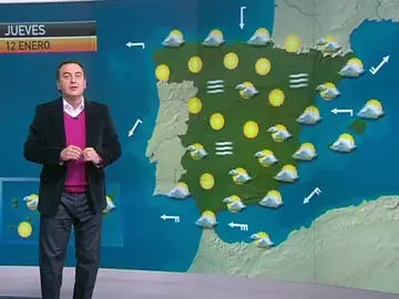 La previsión del tiempo (11-01-2012) Noche La previsión del tiempo (11-01-2012) Noche
