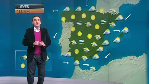 La previsión del tiempo (11-01-2012) Noche La previsión del tiempo (11-01-2012) Noche