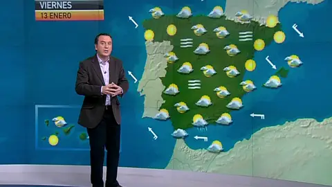 La previsión del tiempo (12-01-2012) Noche La previsión del tiempo (12-01-2012) Noche