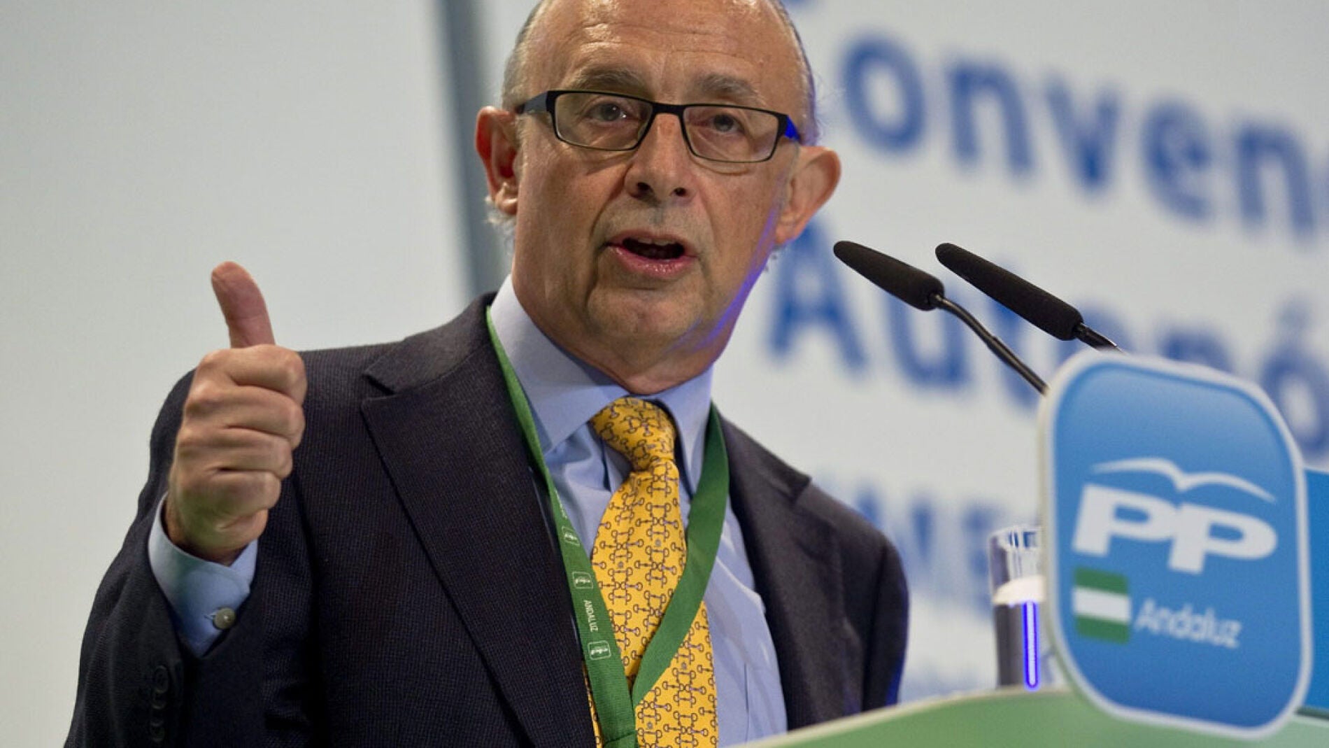 Crist&oacute;bal Montoro en el acto de M&aacute;laga