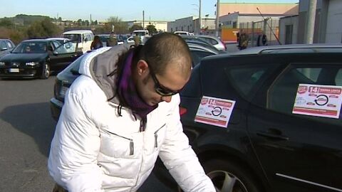 Los vecinos de Torredembarra se manifiestan pidiendo un 'Stop Radar'